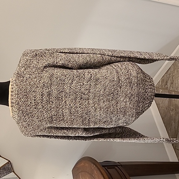 Women's Black and White Sweater VINTAGE - Picture 6 of 8